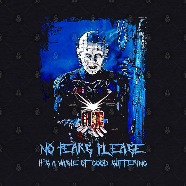 Hellraiser Pinhead Fan Art Design by HellwoodOutfitters